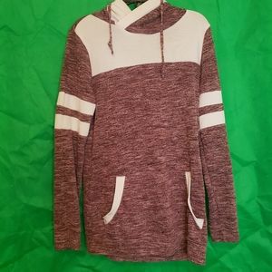 Dressfo maroon hoodie small